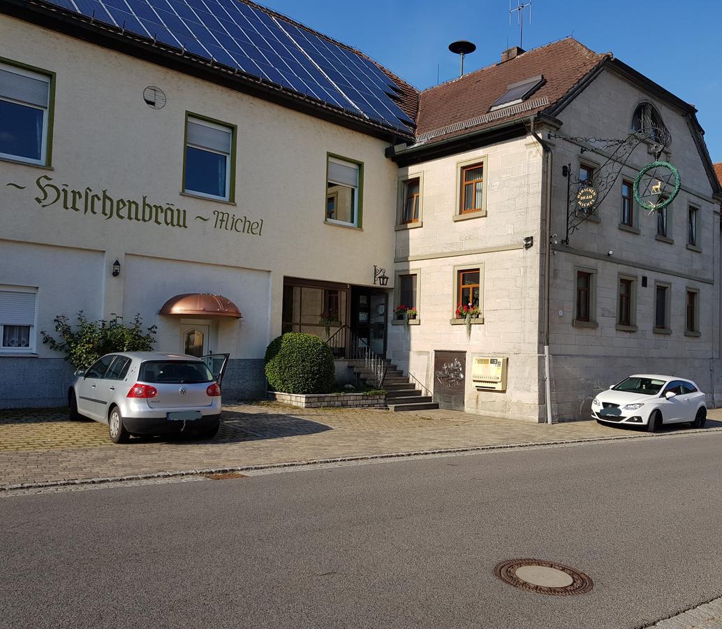 Gasthof Hirschenbraeu Michel Rauhenebrach المظهر الخارجي الصورة